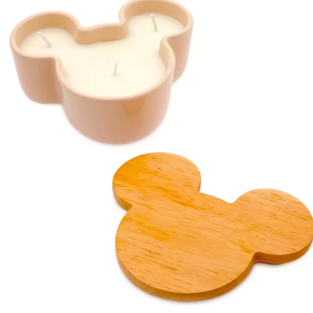 NIB Mickey Mouse Icon Candle with Lid